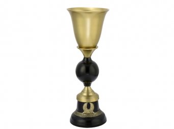 AK.IU0444 GOLD DEKORATF VAZO 15*15*40 CM